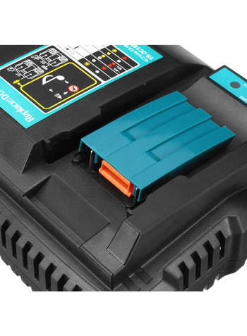 Replacement Battery Charger For Makita With Dual USB Port Multicolour 29x9x18centimeter