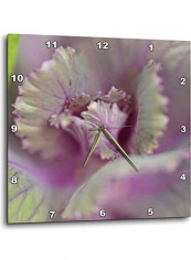 Cabbage Detail Printed Wall Clock Multicolour 10 x 10inch