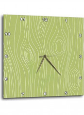 Decorative Printed Wall Clock Green 10x10inch