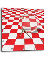 Marble Printed  Wall Clock Multicolour 10 x 10inch