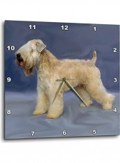 Soft Coated Wheaten Terrier Wall Clock Multicolour 10x10inch