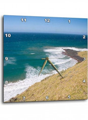 The Rock Coastline Wall Clock Multicolour 10x10inch