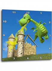 Decorative Printed Wall Clock Multicolour 10x10inch
