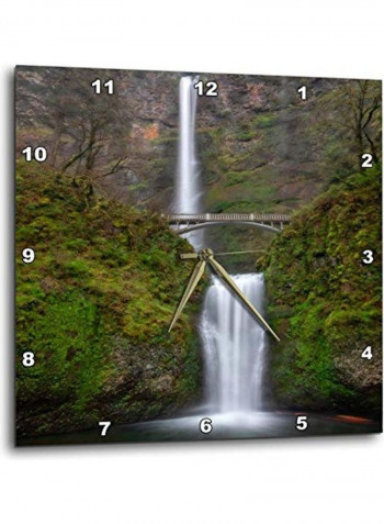 Wall Clock Multicolour 10x10inch