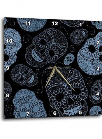 Decorative Printed Wall Clock Multicolour 10x10inch