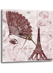 Decorative Printed Wall Clock Multicolour 10x10inch