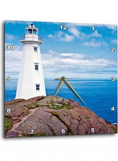 Lighthouse Wall Clock Multicolour 10x10inch