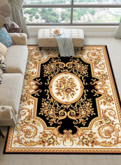Bohemia 3D Printed Wear-resistant Non-Slip Carpet Multicolour 50x80cm