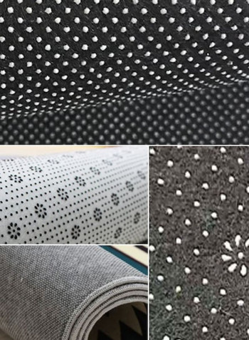 Bohemia 3D Printed Wear-resistant Non-Slip Carpet Multicolour 50x80cm