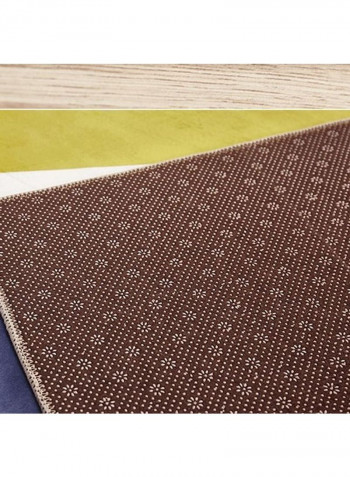 Bohemia 3D Printed Wear-resistant Non-Slip Carpet Multicolour 50x80cm