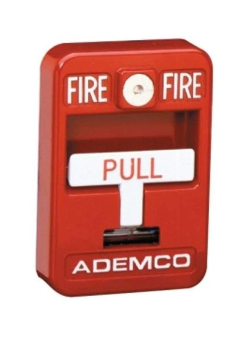 Intrusion Fire Pull Station Back Box Red