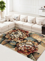 3D Printed Wear-resistant Non-Slip Carpet Multicolour 50x80cm