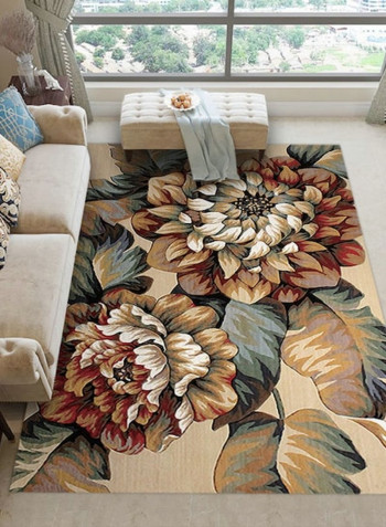 3D Printed Wear-resistant Non-Slip Carpet Multicolour 50x80cm