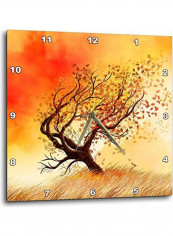 Art Paint Wall Clock Multicolour 10x10inch