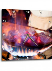 Cuisine La Madonna Restaurant Wall Clock Multicolour 10x10inch