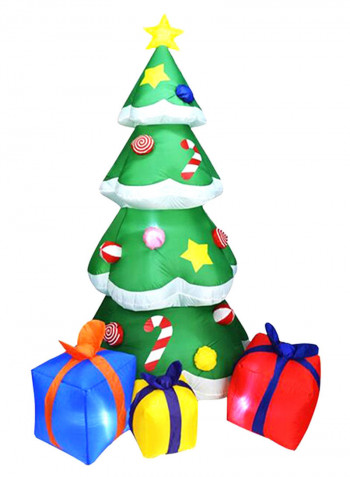 Decorative Inflatable Christmas Tree With Gift Boxes Multicolour
