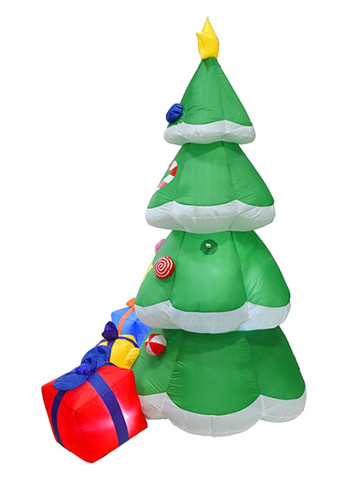 Decorative Inflatable Christmas Tree With Gift Boxes Multicolour