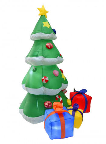 Decorative Inflatable Christmas Tree With Gift Boxes Multicolour