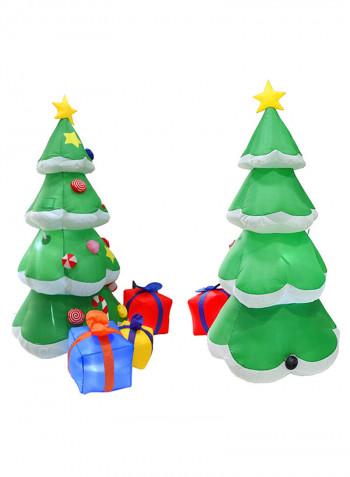 Decorative Inflatable Christmas Tree With Gift Boxes Multicolour