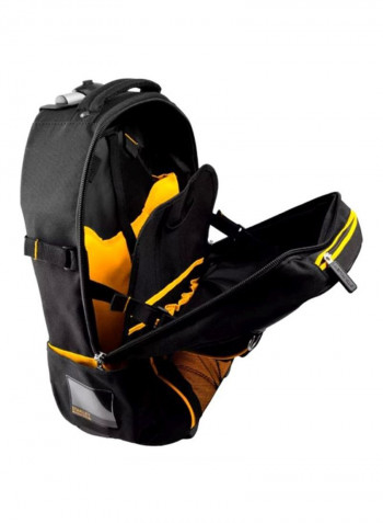 Multipurpose Backpack For Tools Yellow/Black/Silver 360x540x230millimeter