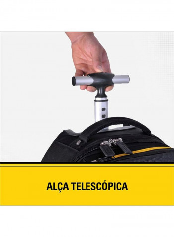 Multipurpose Backpack For Tools Yellow/Black/Silver 360x540x230millimeter