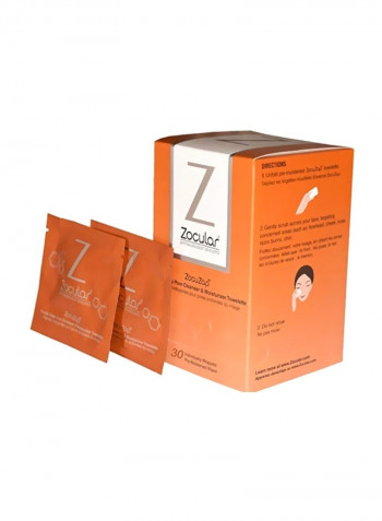 ZocuZap Moisturizer Face Wipes