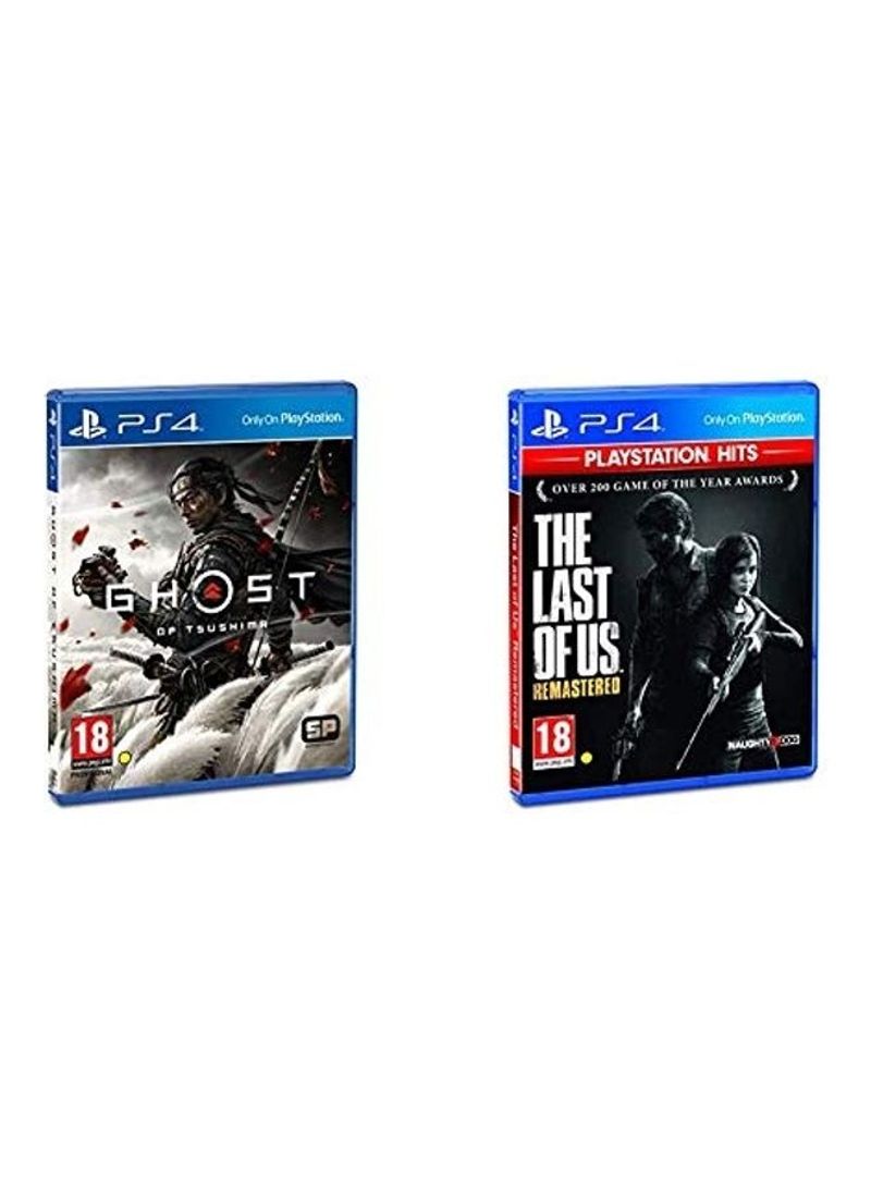 Ghost of Tsushima and The Last of US Playstation Hits (Intl Version) - PS4/PS5