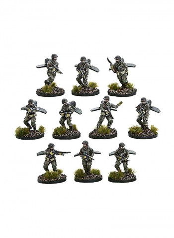 10-Piece Konflikt 47 Us Firefly Jump Infantry Playset 452210401