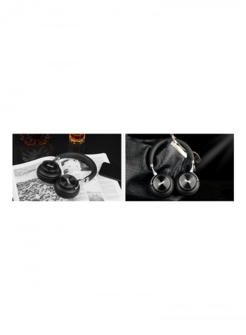 Noise Cancelling Over-Ear Headphone With Mic Black