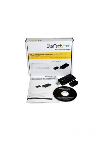 Wireless-AC Network Adapter Black