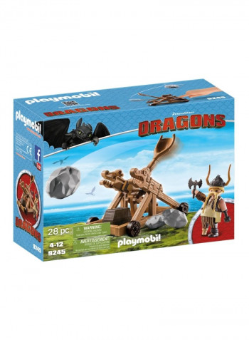 28-Piece DreamWorks Dragons Playset 9245