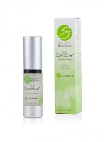 Doctor D. Schwab C.S. Citrusome Night Time Serum With Vitamin C & Grape Stem Cell Science