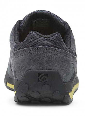 Aescent Lace-up Shoes Dark Grey/Citron