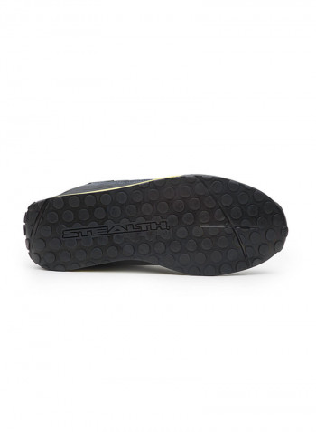 Aescent Lace-up Shoes Dark Grey/Citron