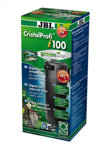 Cristalprofi i100 Greenline Internal Filter Black