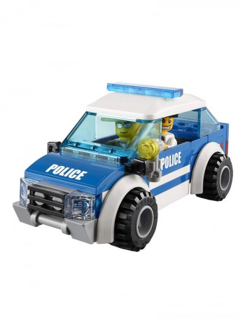 97-Piece City Police Patrol Car Building Kit