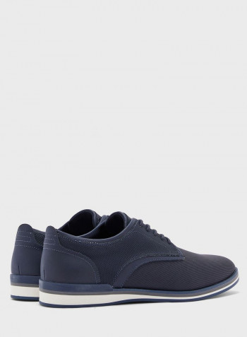 Lace-Up Low Top Sneakers Blue
