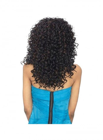 Curly Wavy Hair Wig Black