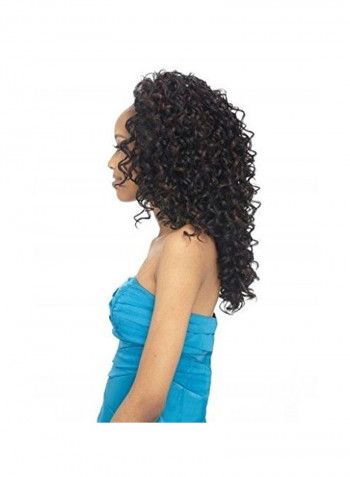 Curly Wavy Hair Wig Black