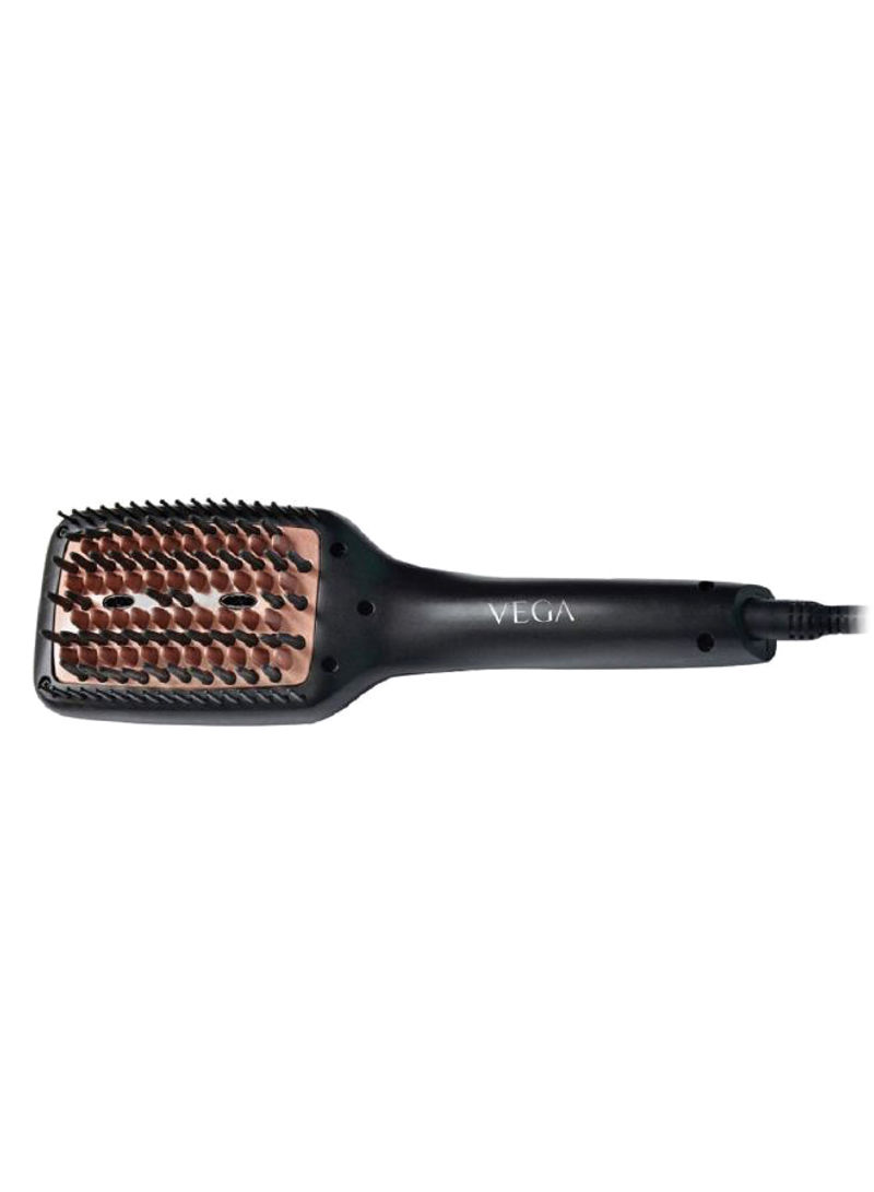 Paddle Straightening Brush With Ionic Technology Black