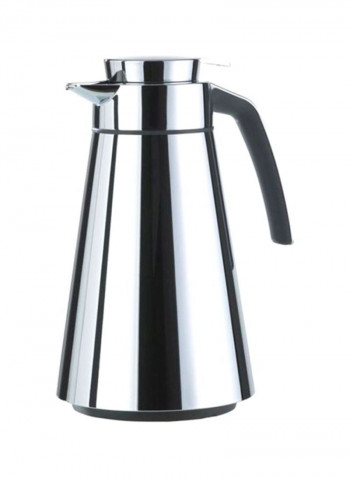 Cone Quick-Tip Vacuum Flask Silver