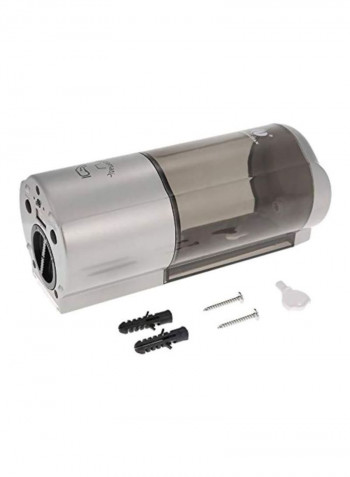Wall Mounted Soap Dispenser Silver 200ml