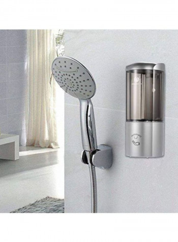 Wall Mounted Soap Dispenser Silver 200ml