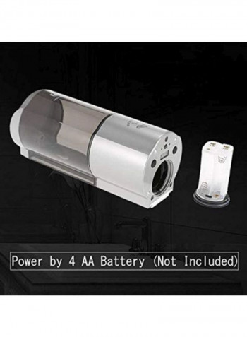 Wall Mounted Soap Dispenser Silver 200ml