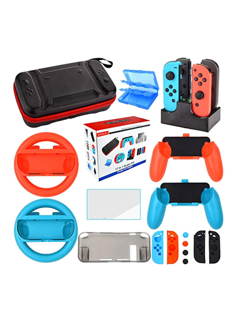 17 In 1 Accessories Kit For Nintendo Switch