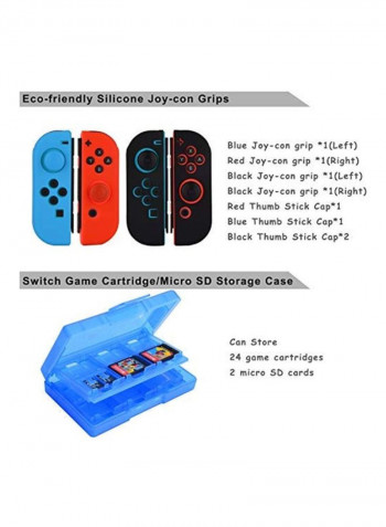 17 In 1 Accessories Kit For Nintendo Switch