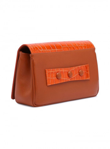 Comico Code Crossbody Bag Orange