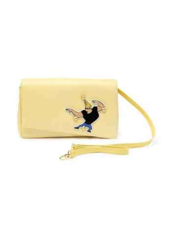 Comico Code Crossbody Bag Yellow