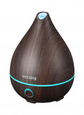 Mini Aromatherapy Ultrasonic Humidifier CI171010US Brown