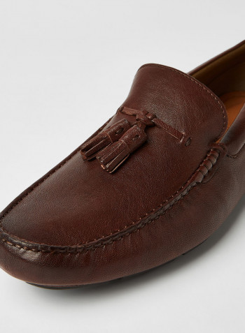 لوفر دارين من الجلد Brown